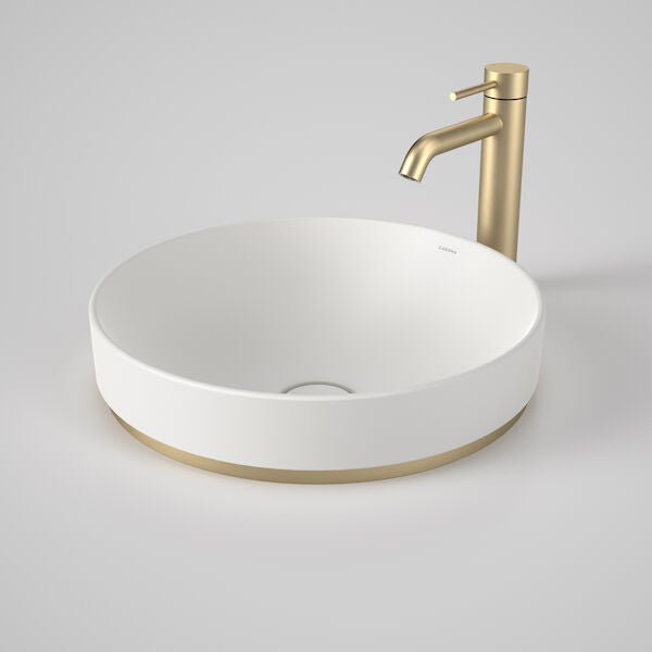 Caroma Liano II 400mm Round Basin Dress Ring  PVD
