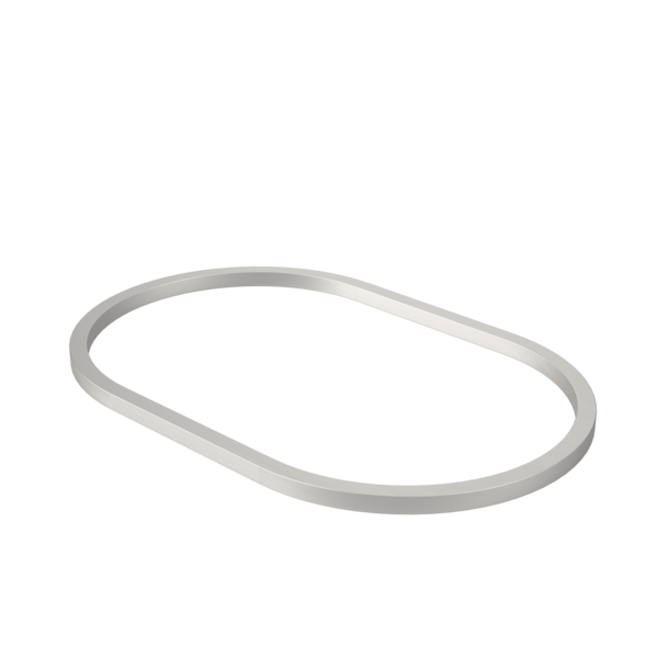 Caroma Liano II 530mm Pill Basin Dress Ring  PVD