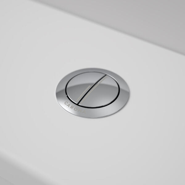 Caroma Bezel/Button Round Metal