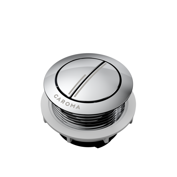 Caroma Bezel/Button Round Metal