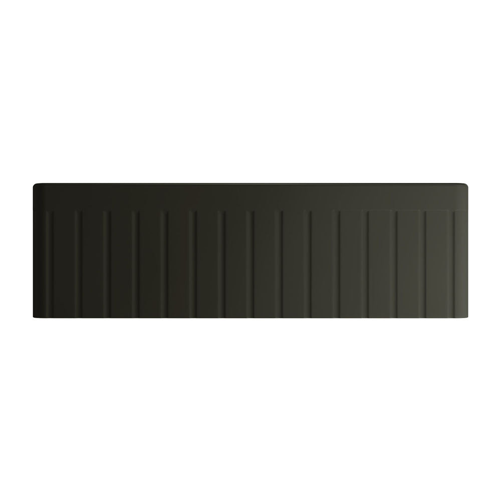 Benson Single Butler Sink, Large, Matte Black 