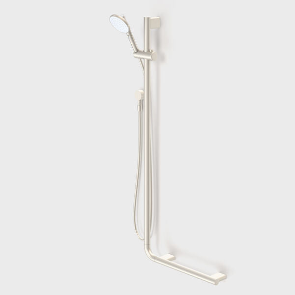 Caroma Opal® Support VJet Shower with 90 Degree Rail - Left and Right