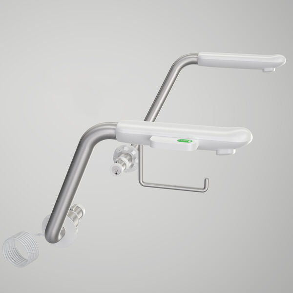 Caroma Armrest Care 660 Left Nurse Call Button + Toilet Roll