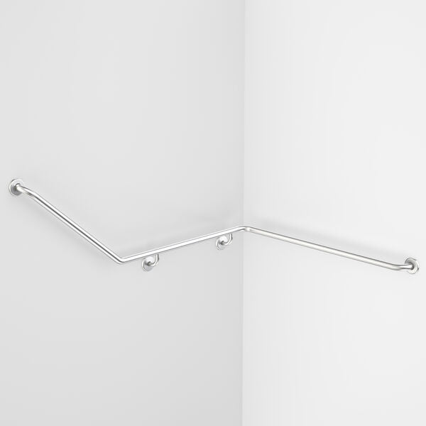 Caroma Care Support Grab Rail - 140 Degree Angled 1110x940x700 RH