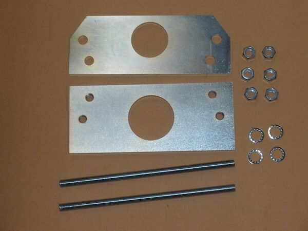 Caroma D788 Sanifix-Bolt through the wall bracket
