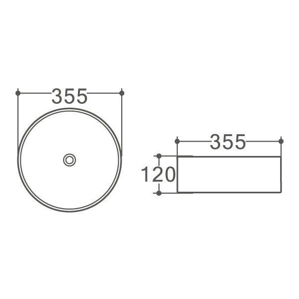 JAMIE Above Counter Basin (WB 3535)