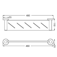 JESS Stainless Steel Shelf