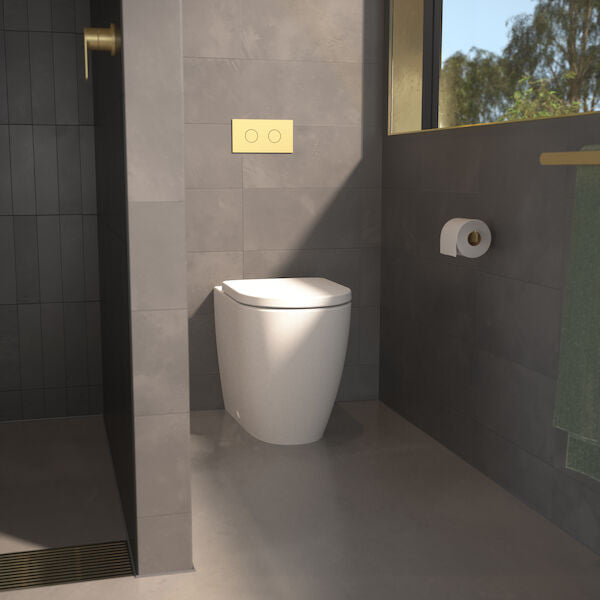 Caroma Urbane® II Cleanflush® Invisi Series II® Wall Faced Suite (with GermGard®)