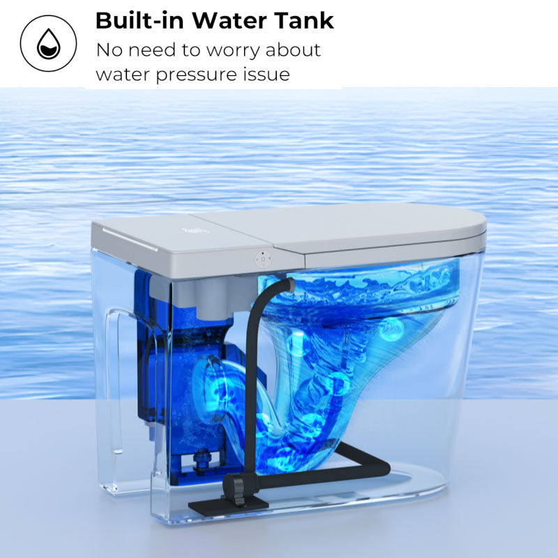 ZENMO IQ Compact Built-in Water Tank Smart Toilet