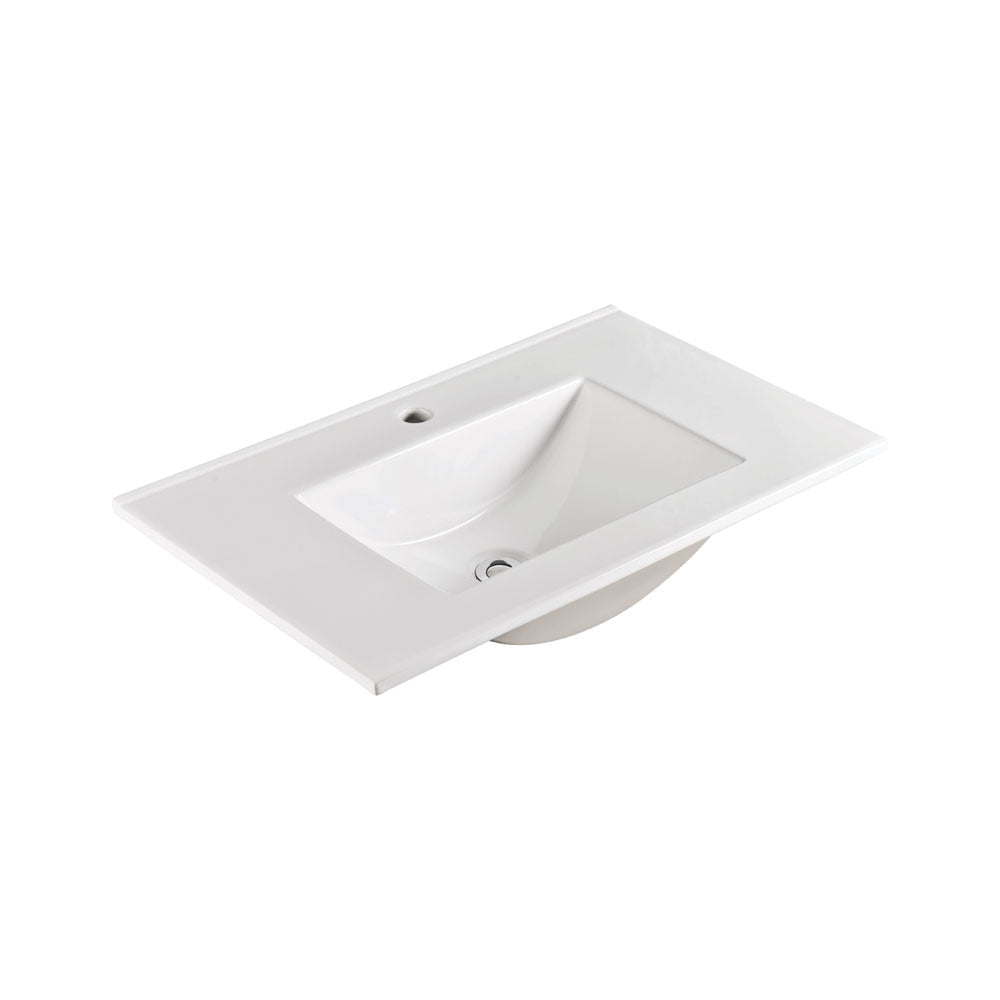 Fienza Vanessa Full Depth Poly-Marble Basin Top - 600 / 750 / 900 / 1200 / 1500 / 1800mm