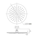 DOCCIA 250 Round Shower Head