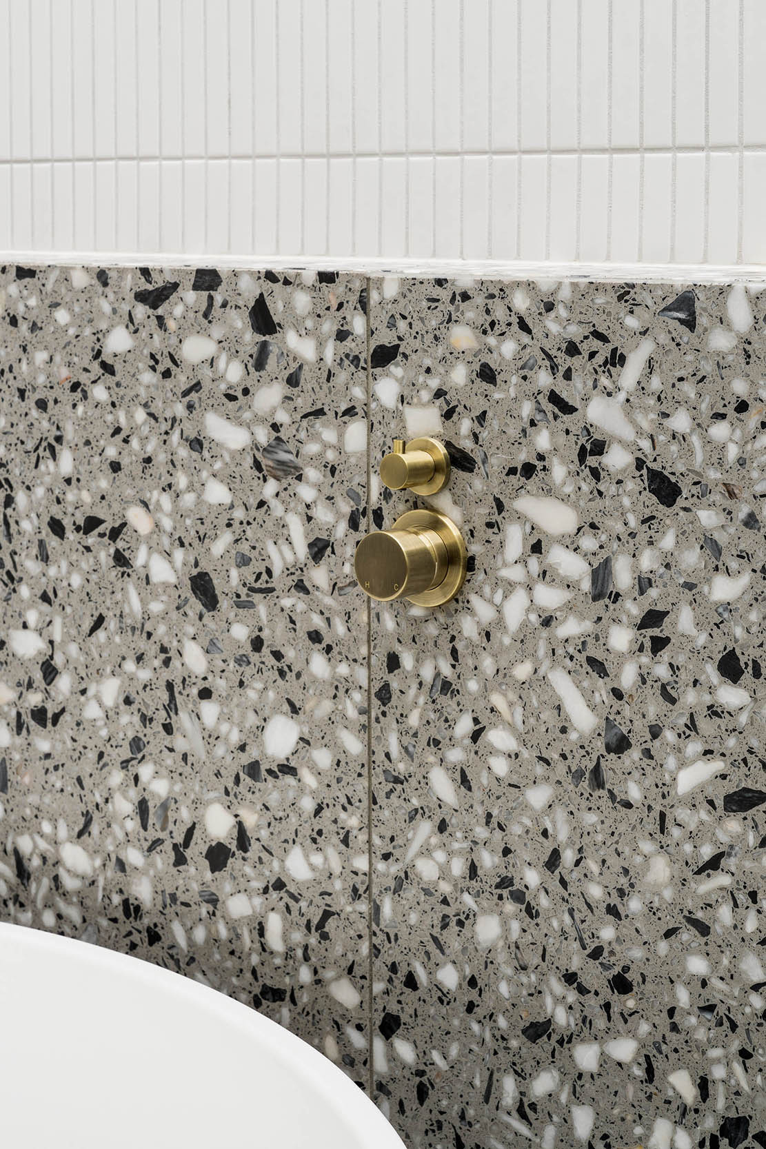 Meir Round Diverter Mixer Pinless Handle Finish Kit