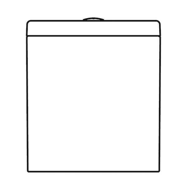 Caroma Cube Close Coupled Back Entry Cistern