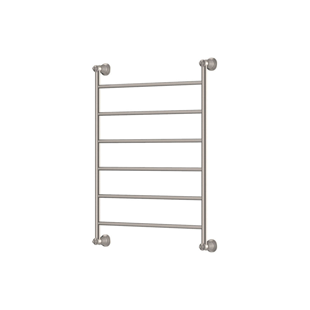 Fienza Lillian Heated Towel Rail, 600 x 800mm - Brushed Nickel