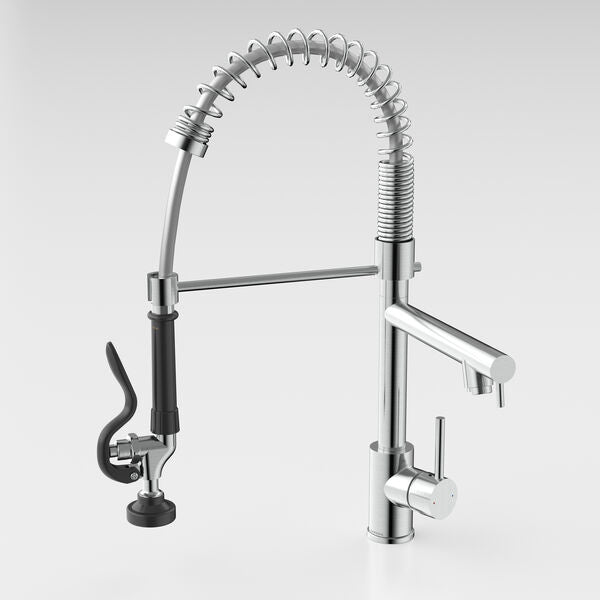 Caroma Commercial Sink Mixer with Pre-Rinse Trigger Spray