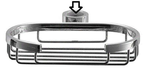 Methven Wired Soap Dish for 20mm Rail