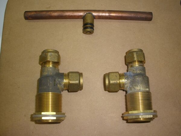 Caroma BREECH BASIN ASSY W/-BODIES - LEAD FREE