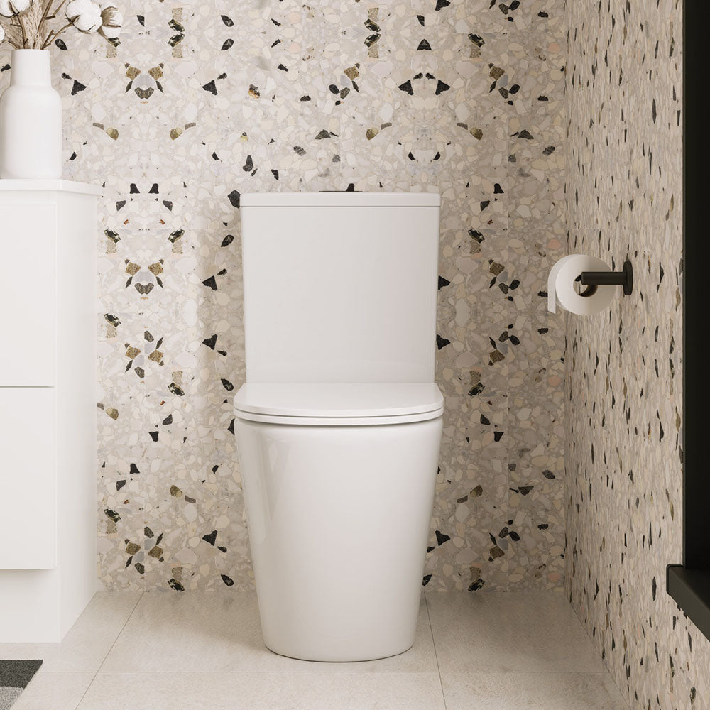 Fienza Kaya Toilet Roll Holder - Matte Black
