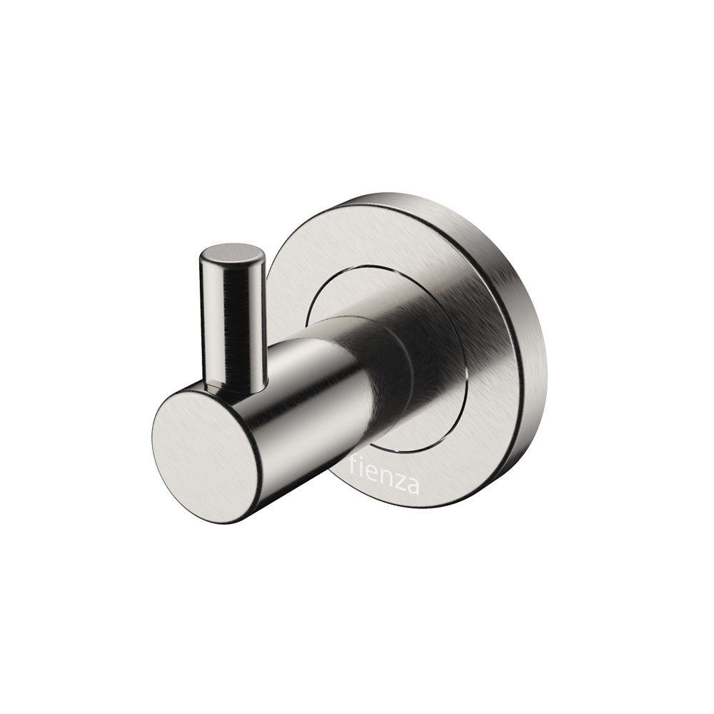 Fienza Kaya Robe Hook - Brushed Nickel