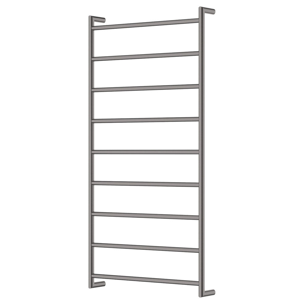 Kaya Heated Towel Rail, 600 x 1200mm, Urban Brass