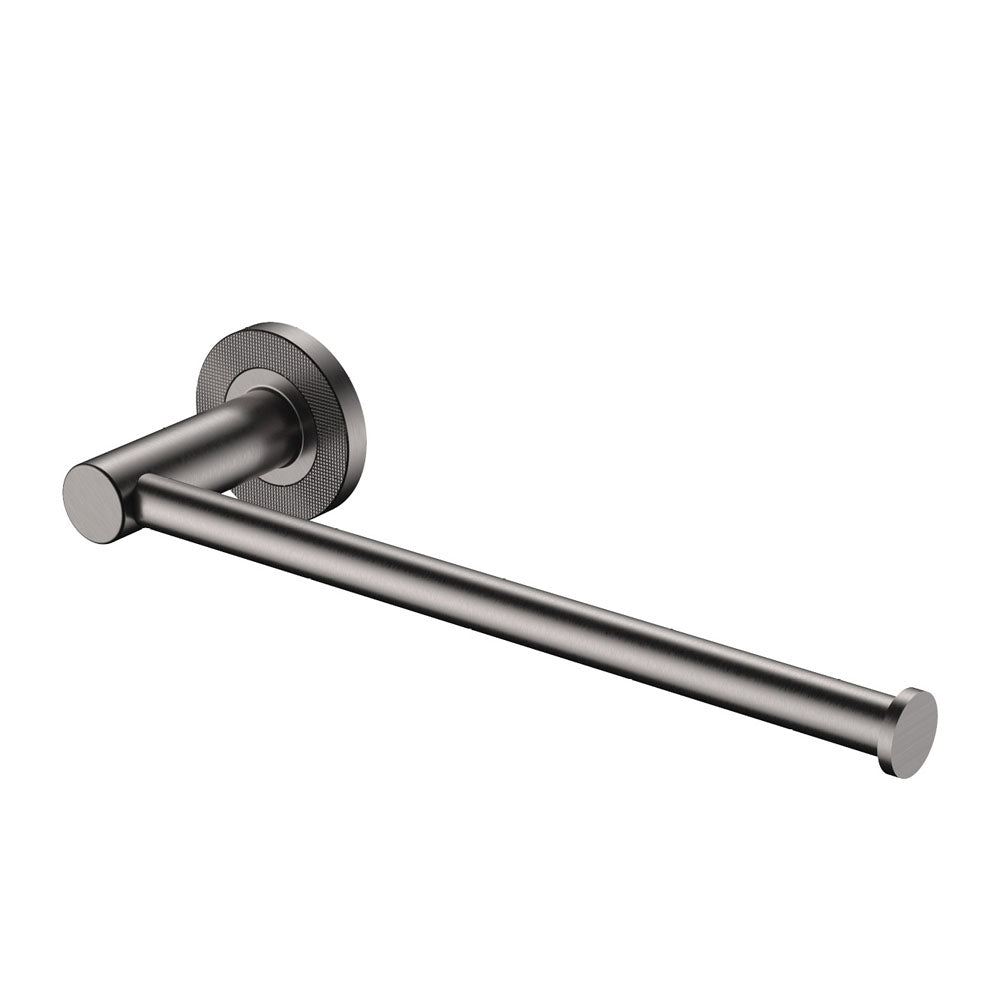 Fienza Axle Hand Towel Rail/Roll Holder - Gun Metal