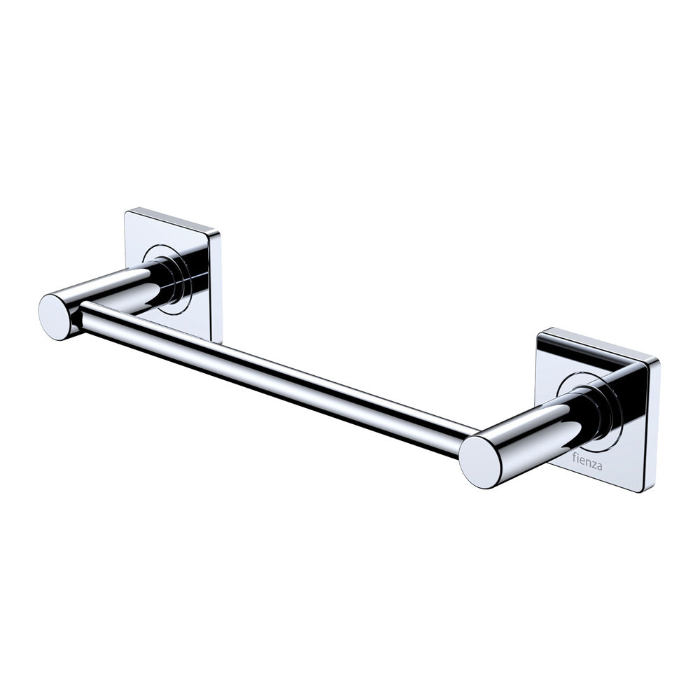 Fienza Sansa Single Towel Rail, 300mm - Chrome