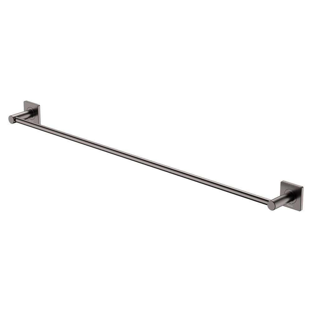 Fienza Sansa Single Towel Rail, 900mm - Gun Metal