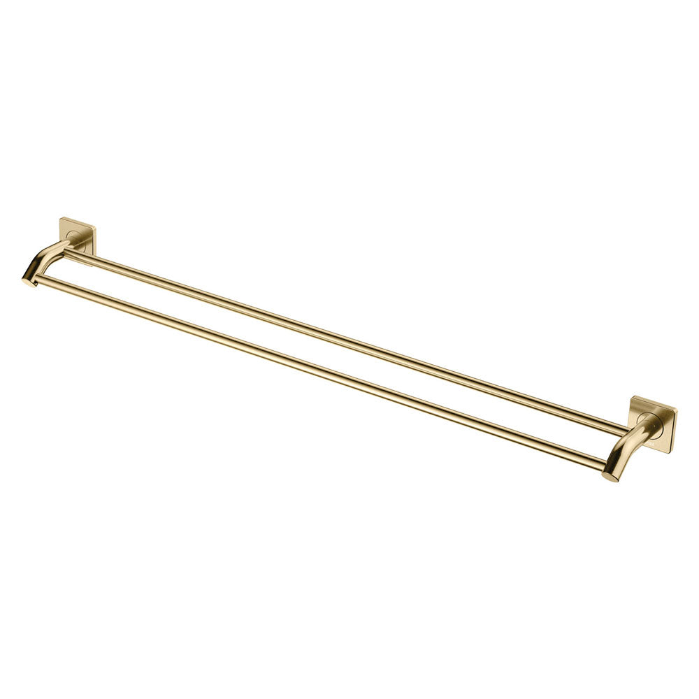 Fienza Sansa Double Towel Rail, 900mm - Urban Brass