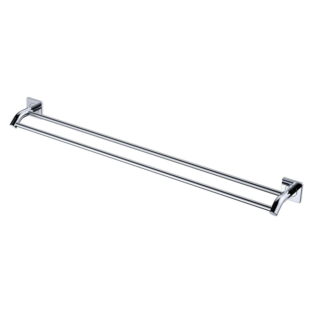 Fienza Sansa Double Towel Rail, 900mm - Chrome