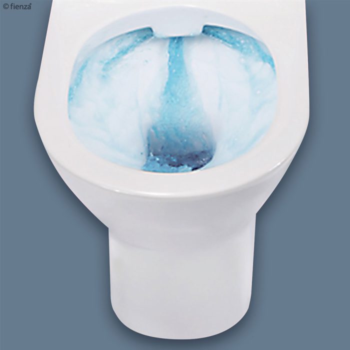 Fienza RAK Resort Wall-Faced Toilet Suite, Gloss White