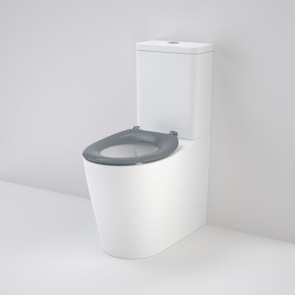 Caroma Care 660 Ambulant Cleanflush Easy Height BE Suite with Single Flap Seat - with GermGard®