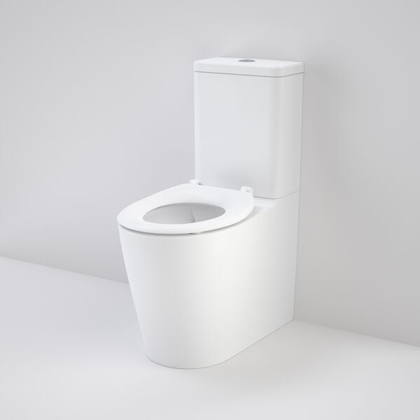 Caroma Care 660 Ambulant Cleanflush Easy Height BE Suite with Single Flap Seat - with GermGard®