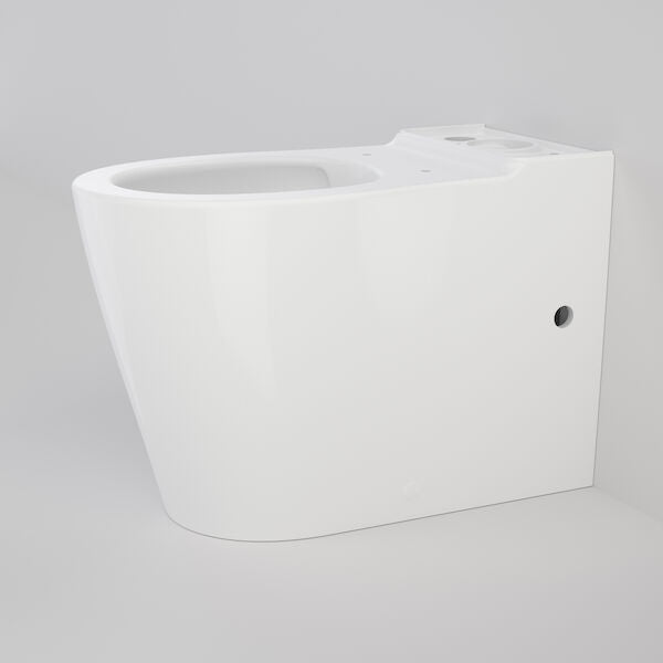 Caroma Care 660 Cleanflush Wall Faced Close Coupled Easy Height BE Pan with Uniorbital Connector GermGard®