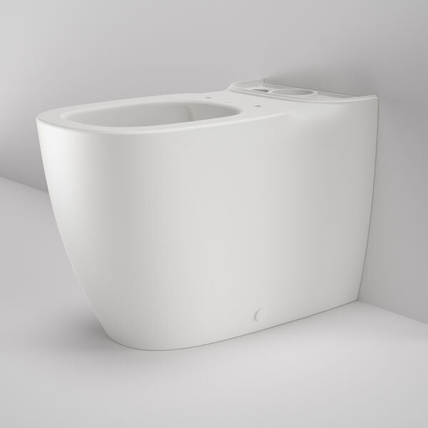 Caroma Contura® II Cleanflush® Wall Faced Close Coupled BE 4S Pan GermGard® - Clay