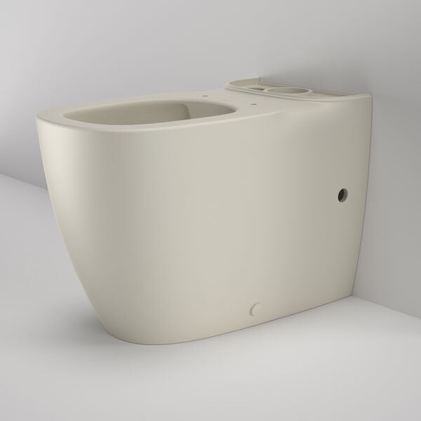 Caroma Contura® II Cleanflush® Wall Faced Close Coupled BE 4S Pan GermGard® - Clay