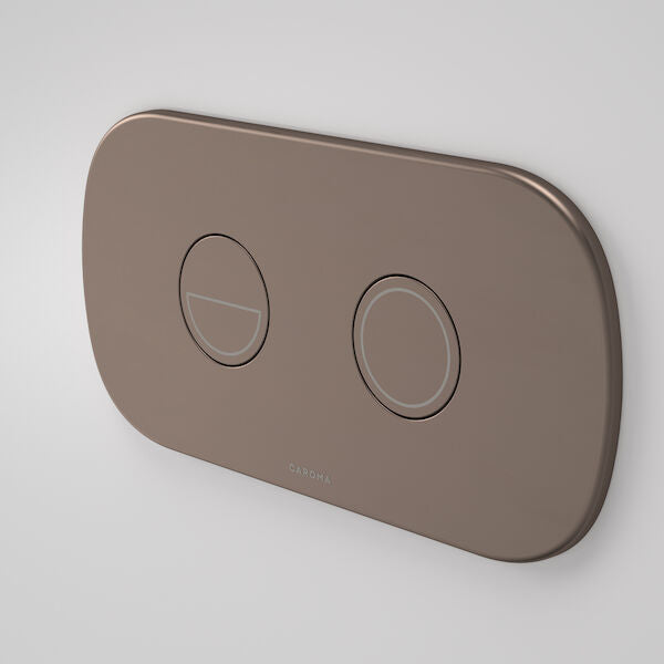 Caroma Contura® II Invisi Series II® Round DC Dual Flush Button Panel