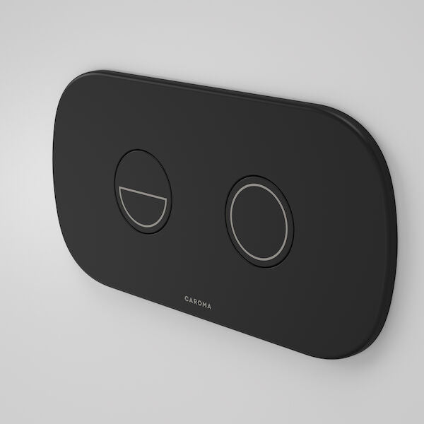 Caroma Contura® II Invisi Series II® Round DC Dual Flush Button Panel