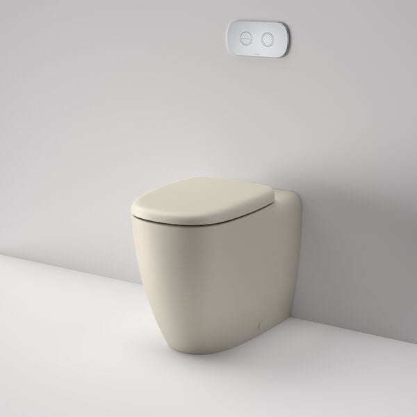 Caroma Contura® II Cleanflush® Invisi Series II® Wall Faced Suite - Clay