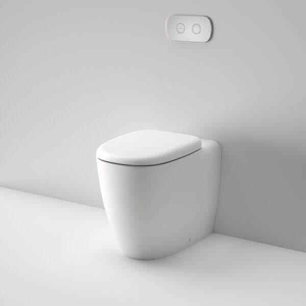 Caroma Contura® II Cleanflush® Invisi Series II® Wall Faced Suite - Clay