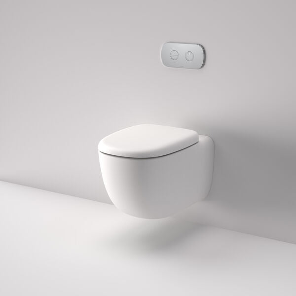 Caroma Contura® II Cleanflush® Wall Hung Invisi Series II® Suite GermGard® - Clay