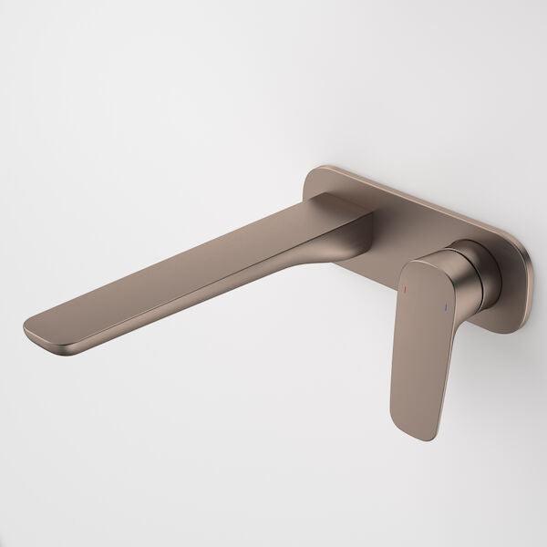 Caroma Contura® II Wall Basin/Bath Mixer 220mm - Matte Black