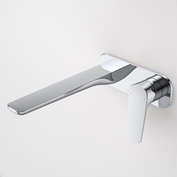 Caroma Contura® II Wall Basin/Bath Mixer 220mm - Matte Black