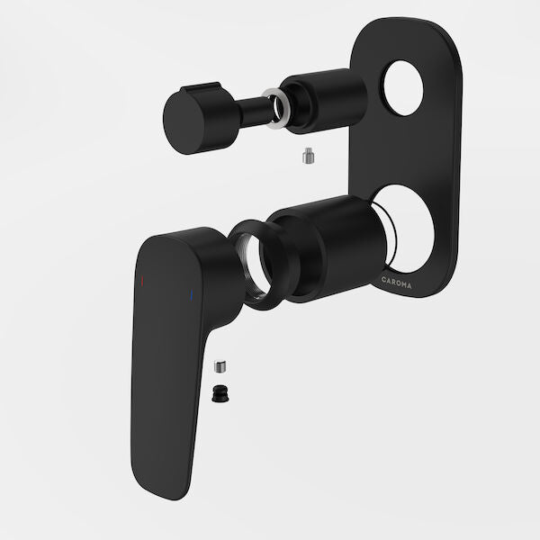 Caroma Contura II Bath/Shower Mixer with Diverter - Trim Kit