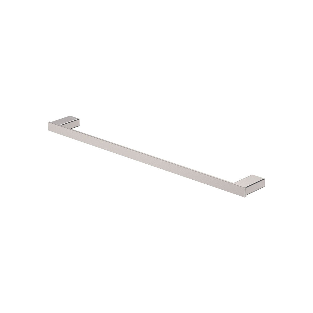 Fienza Tono Single Towel Rail, 610 mm - Brushed Nickel