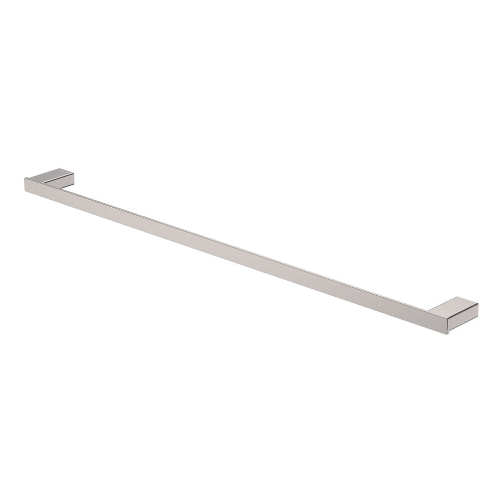 Fienza Tono Single Towel Rail, 810 mm - Brushed Nickel