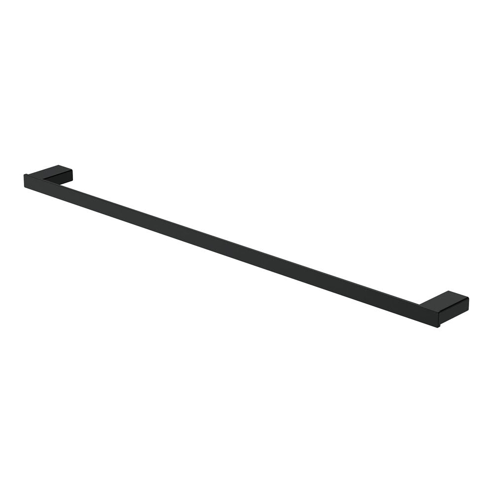 Fienza Tono Single Towel Rail, 810 mm - Matte Black