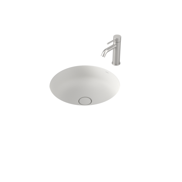 Caroma Liano II 440mm Round Under/Over Counter Basin 