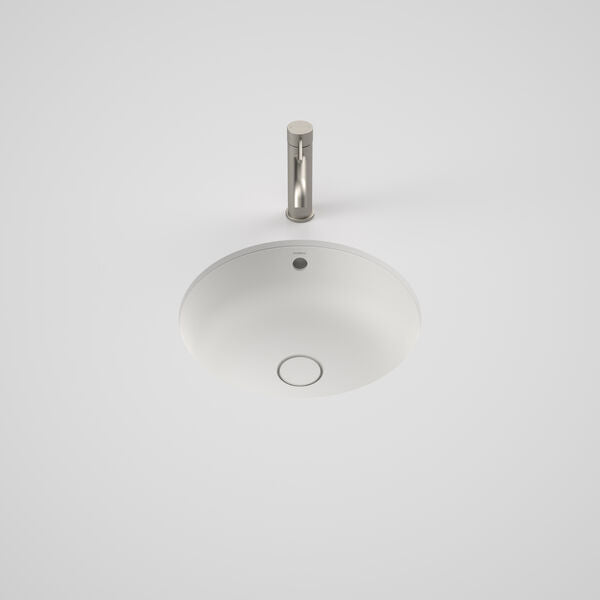 Caroma Liano II 440mm Round Under/Over Counter Basin (with Overflow)