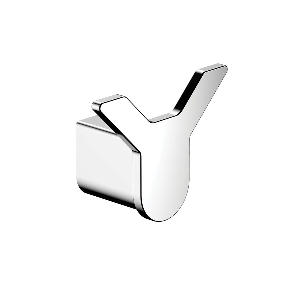 Fienza Lincoln Double Robe Hook - Mixed Finish