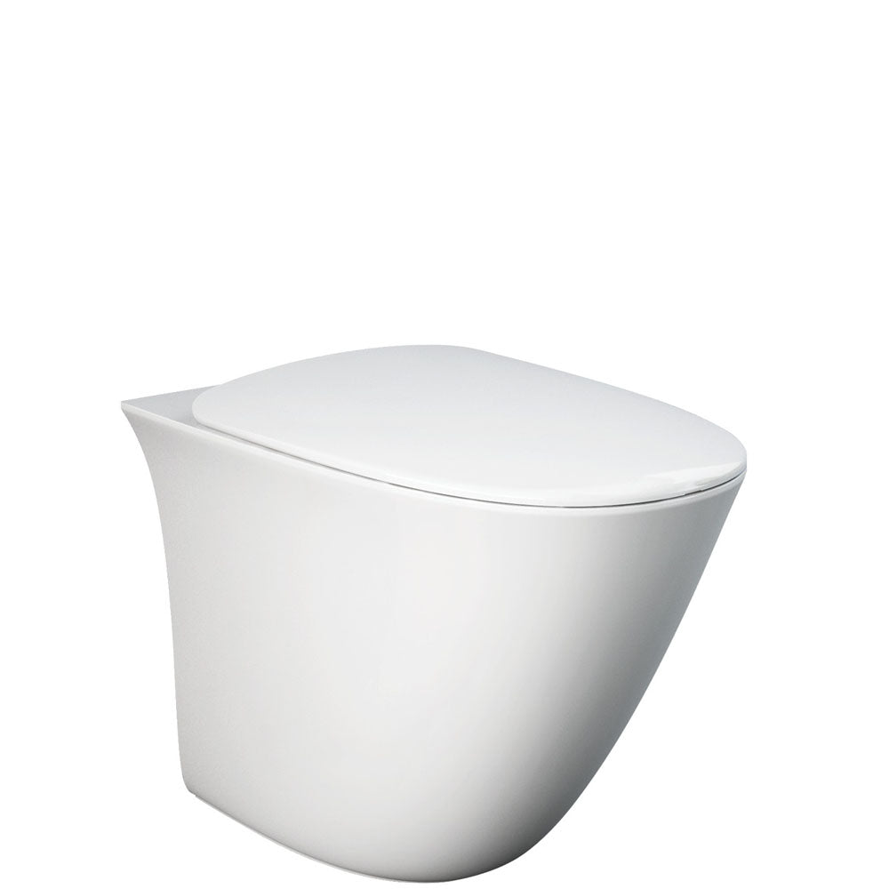 Fienza RAK Sensation Wall-Faced Toilet Suite, Alpine White